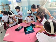 Lần đầu triển khai chương trình học với kính thực tế ảo ở trường tiểu học 